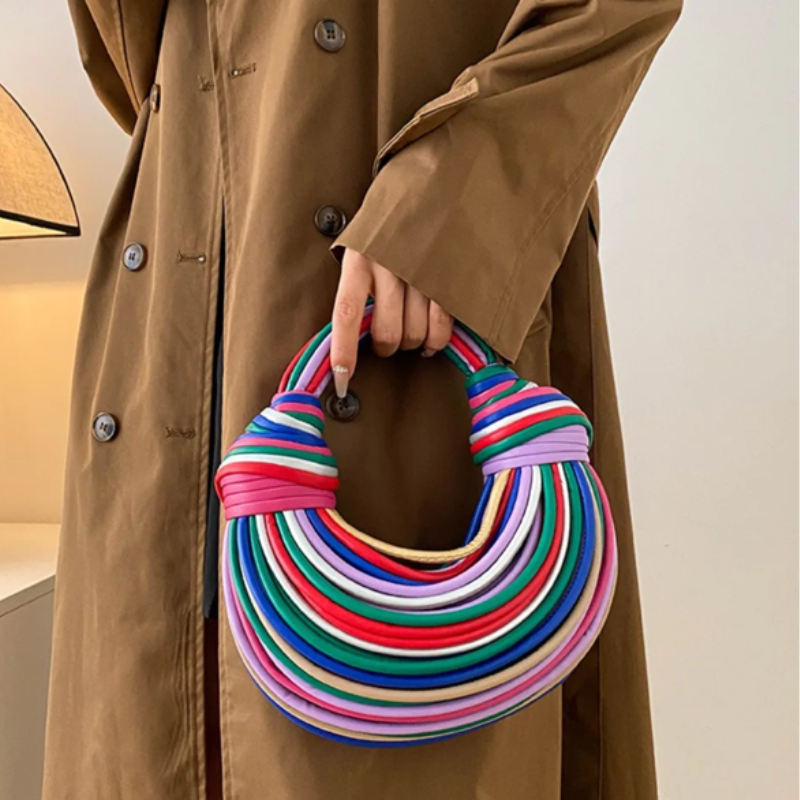 Gold Luxury Rope Clutch